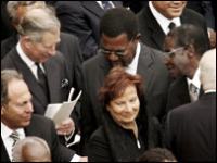 Heir to throne shakes hands with peace-loving friend of democracy
